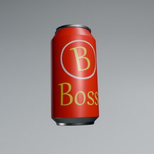 Mid-Poly Soda Can 3D Model