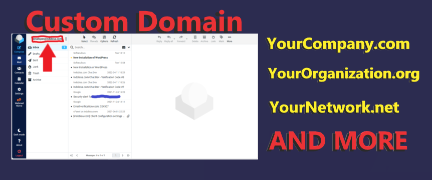 AIxMart.com Email Web Server Custom Domain